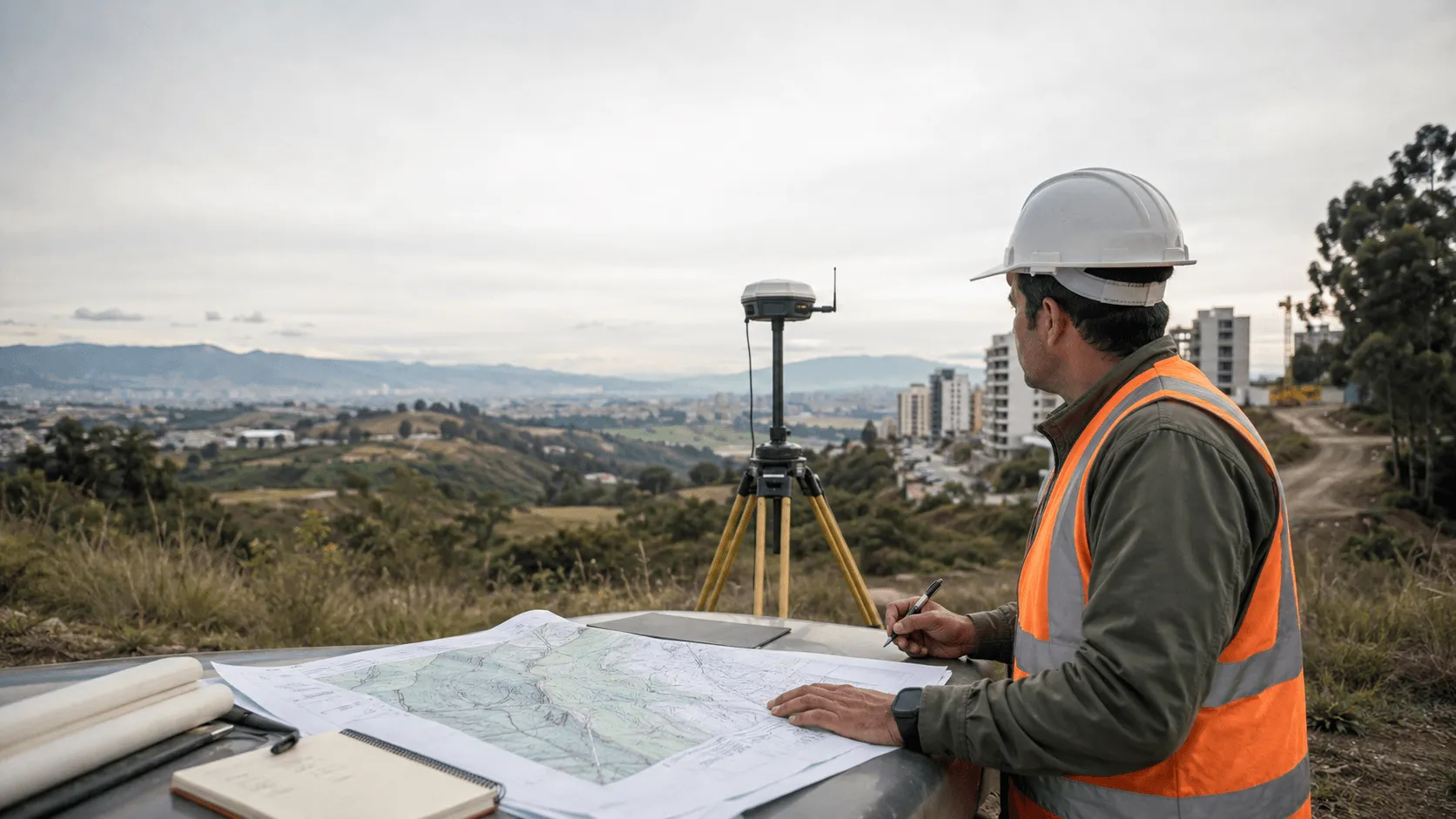 GNSS en Colombia: cómo elegir equipo, método y precisión según el levantamiento